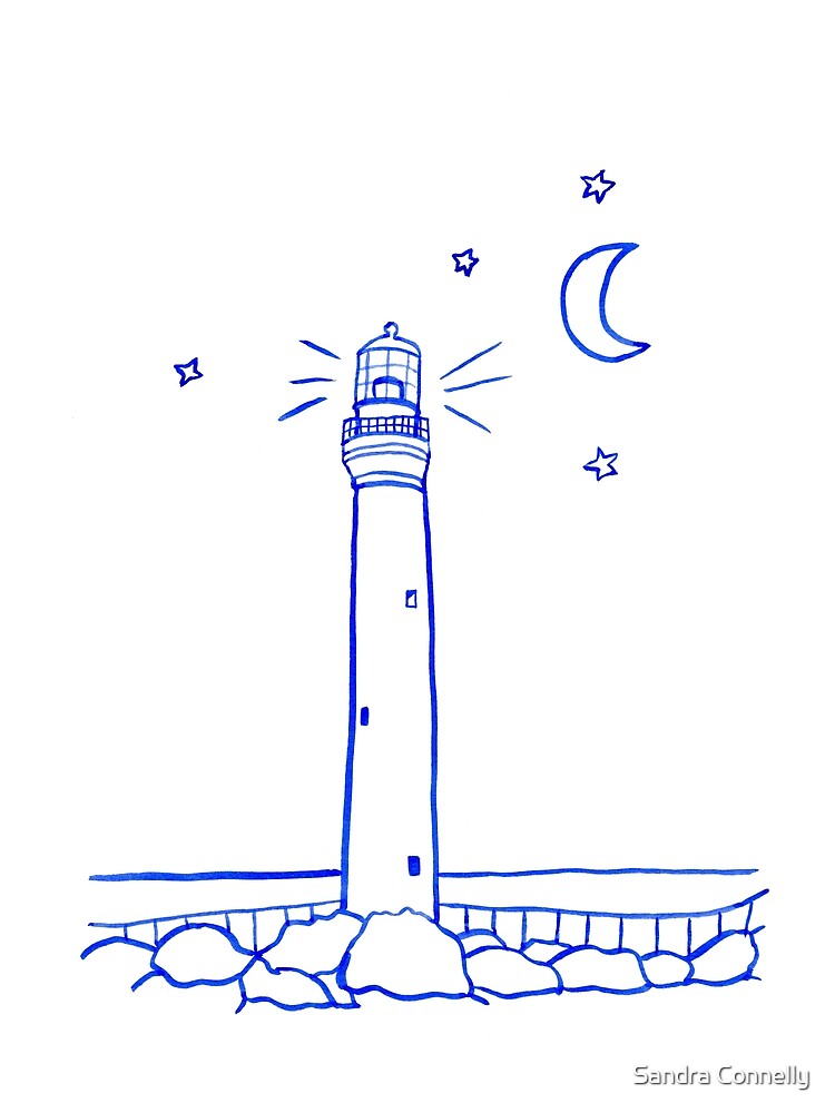 Lighthouse Printable Illustration Drawing, Wall Art Decor, Transylvania  Architecture - Etsy