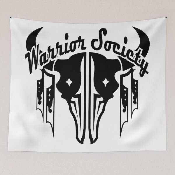 Item preview, Warrior Society (Buffalo Black) designed and sold by MelvinWarEagle.