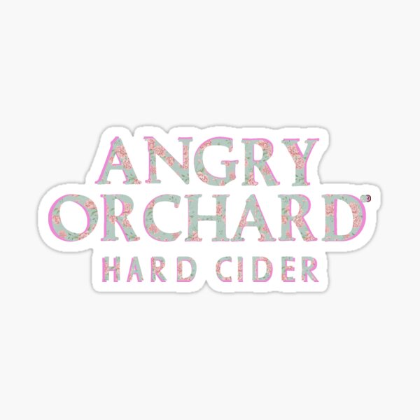 Item preview, Angry Orchard Logo Floral Print designed and sold by mayoop.