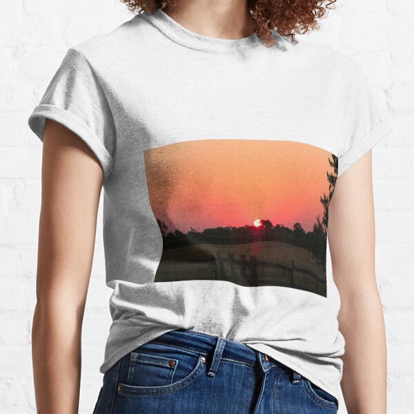 Sunset Among The Vines, McLaren Vale, South Australia Classic T-Shirt