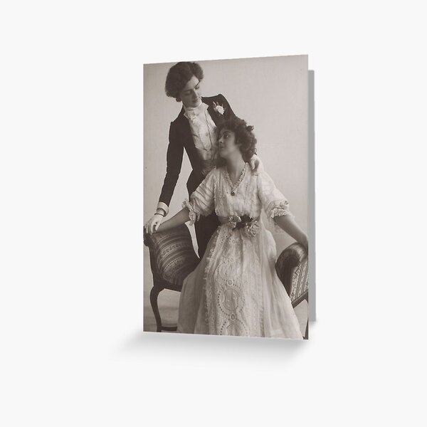 Vintage Lesbians Greeting Card For Sale By Jessid14 Redbubble