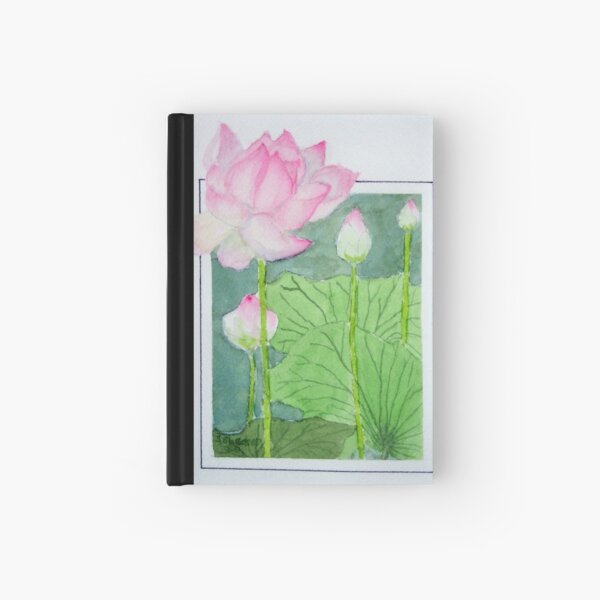 "Lotus" Hardcover Journal