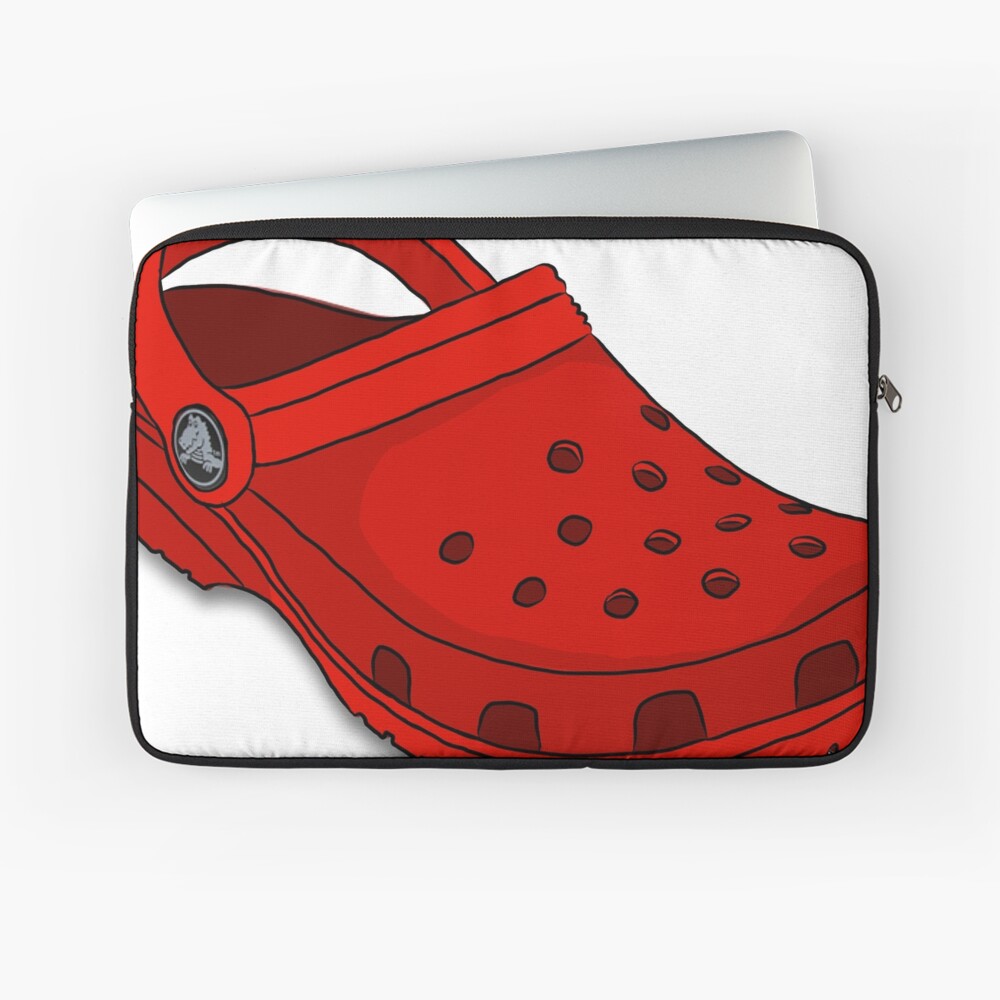 red colour crocs