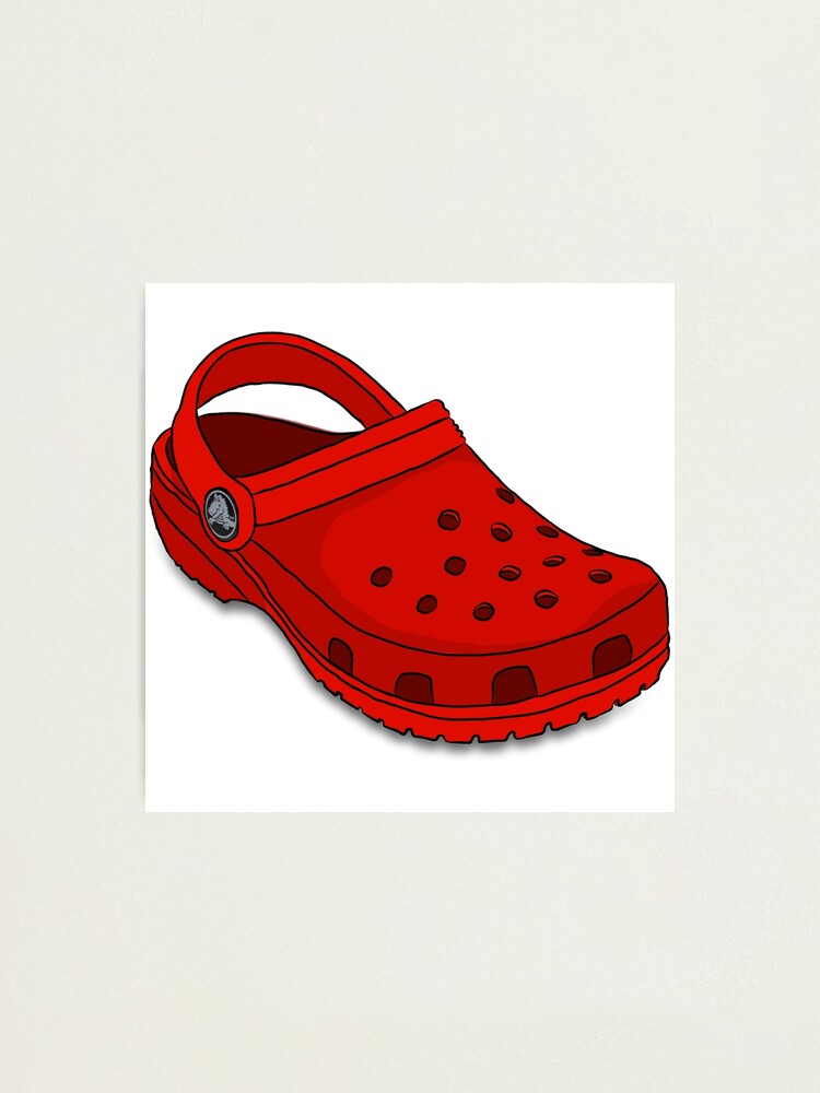 red crocs shoes