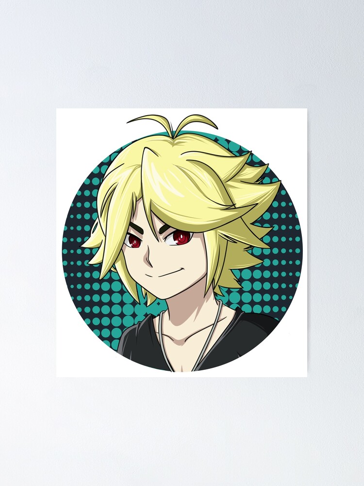 Shu Kurenai (no background) from Beyblade Burst Poster for Sale by Kaw-dev