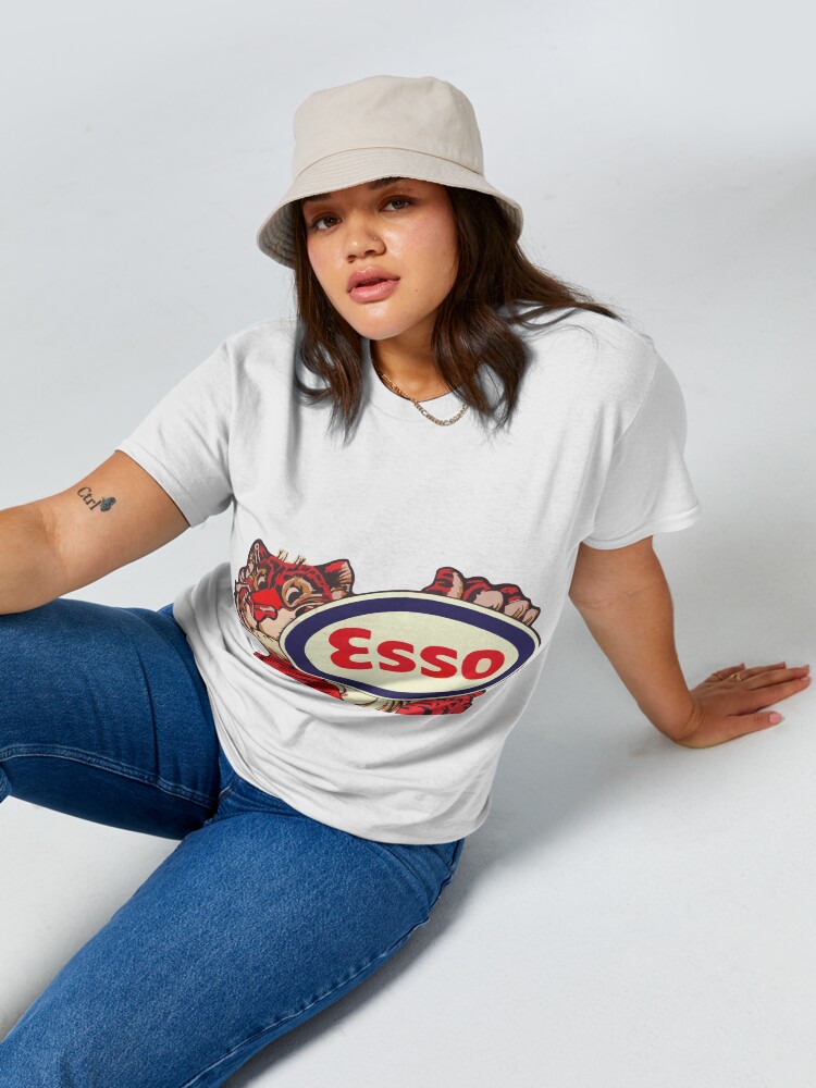 Discover Esso Tiger Classic T-Shirt, Tiger Shirt, Tiger Face, Tiger Shirt