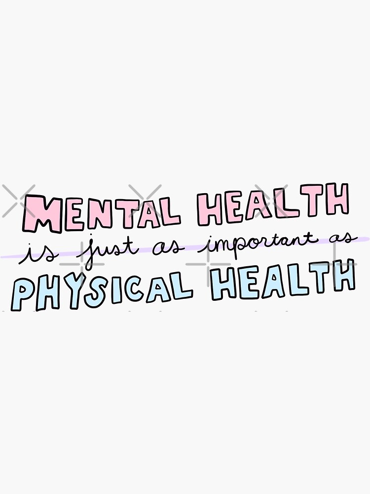 Mental Health Is Important by crystaldraws