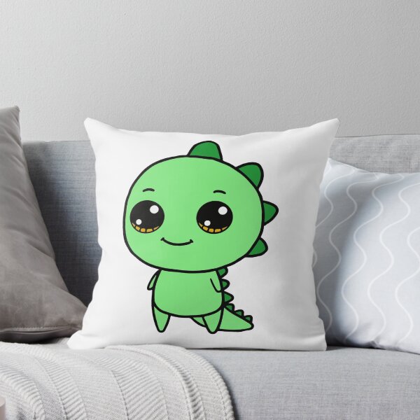 Item preview, Cute Green Dinosaur Hand Drawn Illustration designed and sold by Cutepix.