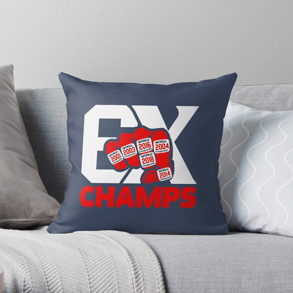 Limited Edition 6x Champs Shirt, 6 Rings Pats Shirt, Mug, Hoodie