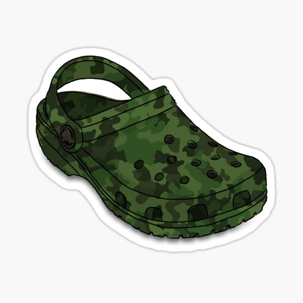 womens camouflage crocs