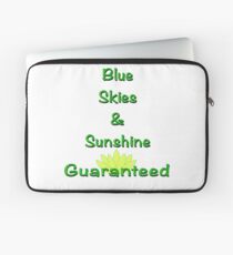 Blue Skies & Sunshine Laptop Sleeve