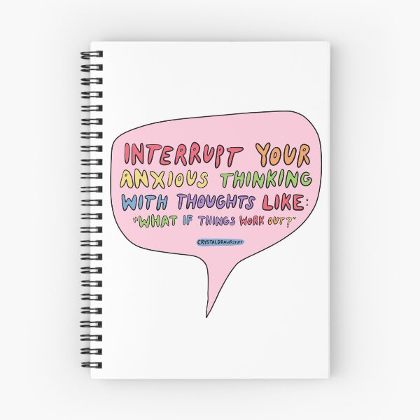Item preview, Anxiety Quote designed and sold by crystaldraws.
