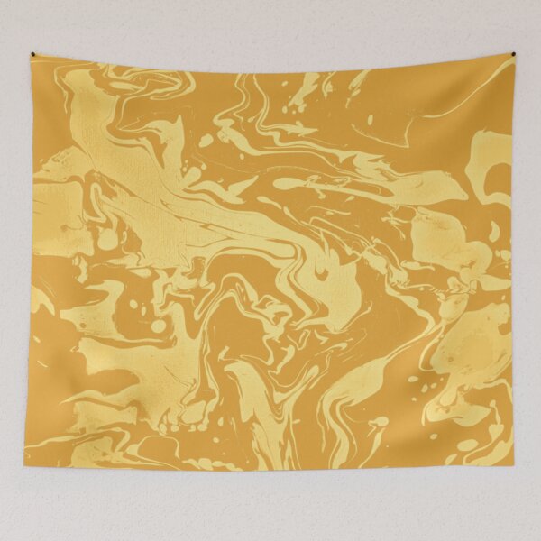 Item preview, Apricot - orange apricot abstract swirls designed and sold by JaycraveDesigns.