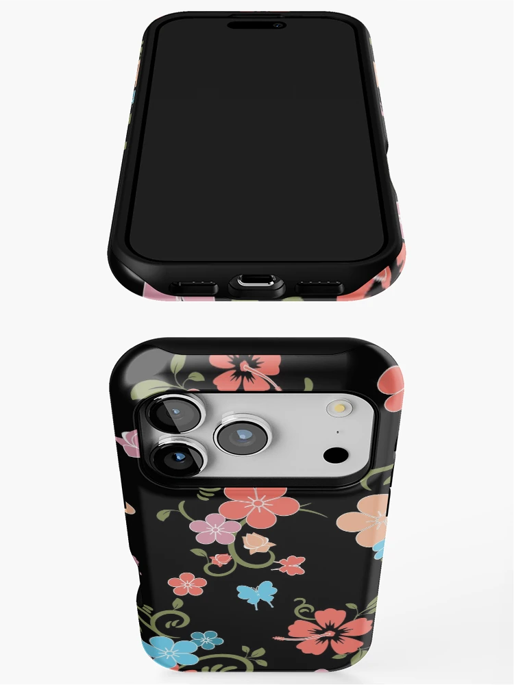 Thumbnail 3 of 4, iPhone Case, Spring Impromptu pattern 2 designed and sold by LizzyizzyDesign.
