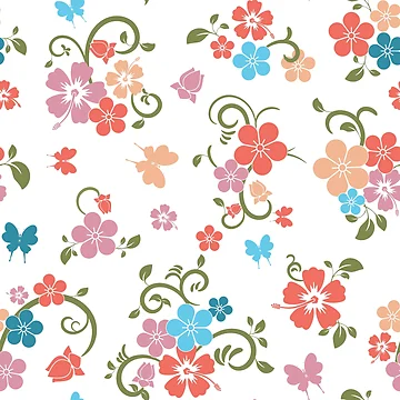 Artwork thumbnail, Spring Impromptu pattern 2 by LizzyizzyDesign