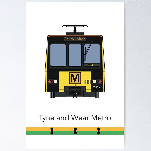 Item preview, Tyne and Wear Metro (2012) designed and sold by Charlie Care.