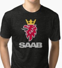 Saab logo products Tri-blend T-Shirt