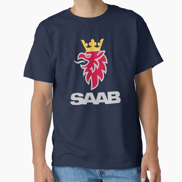 Vista previa del artículo con la obra «Productos con el logotipo de Saab», diseñado y vendido por BeExtreme.