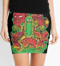 Pickle Rick Mini Skirt