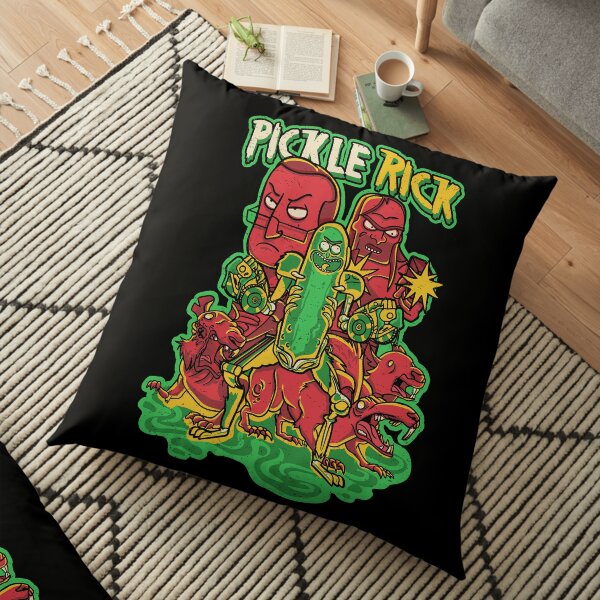 Pickle Rick Floor Pillow