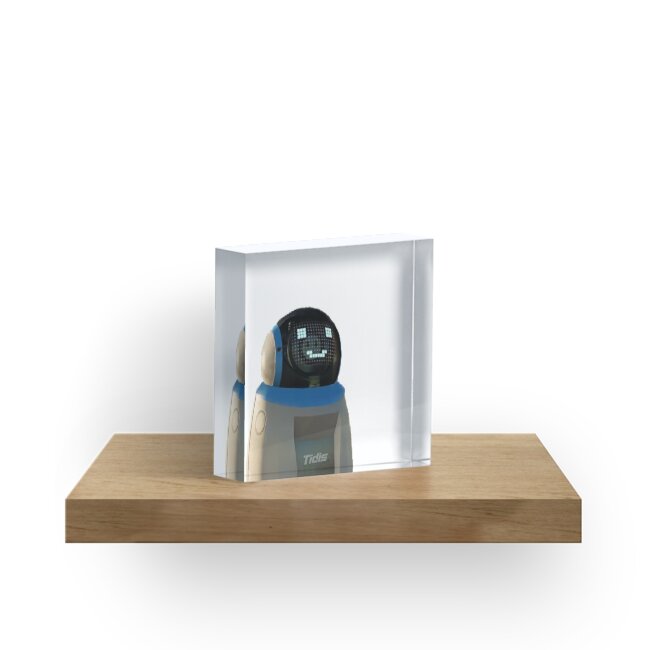 "Tidis Robot Watchdogs 2" Acrylic Blocks by TheNerdGuy Redbubble
