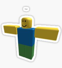 Funny Roblox Memes Stickers Redbubble - roblox t pose sticker