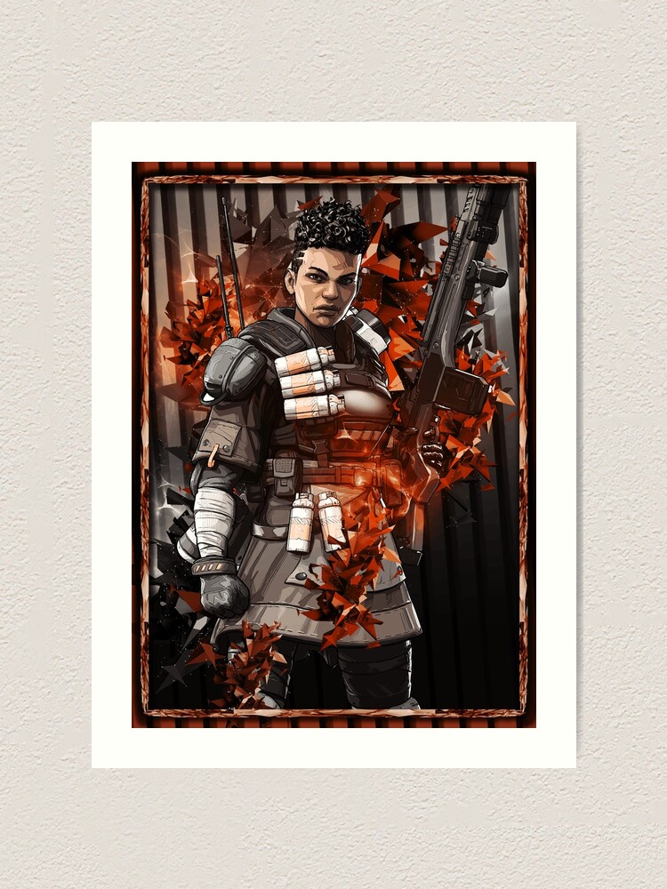 Apex Legends Bangalore Art Print By Syanart Redbubble