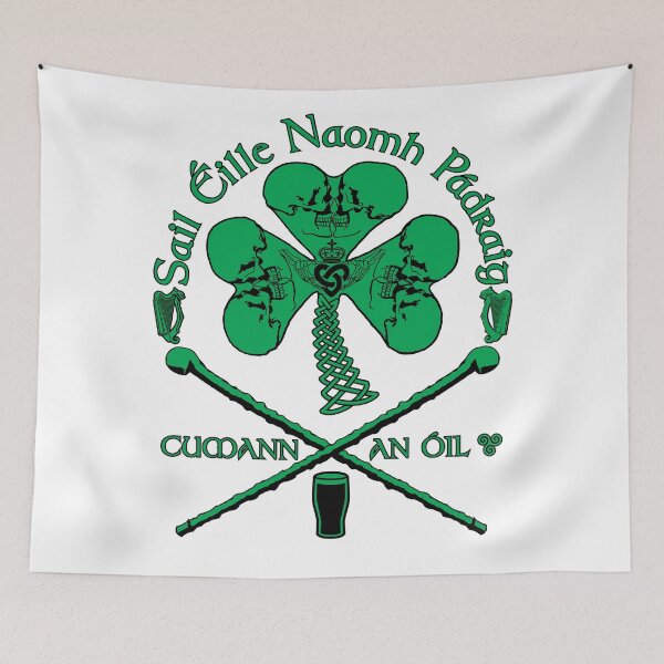 Item preview, Saint Patrick's Shillelagh Drinking Society (Sail Éille Naomh Pádraig • Cumann an Óil) designed and sold by Peregrinus Creative.
