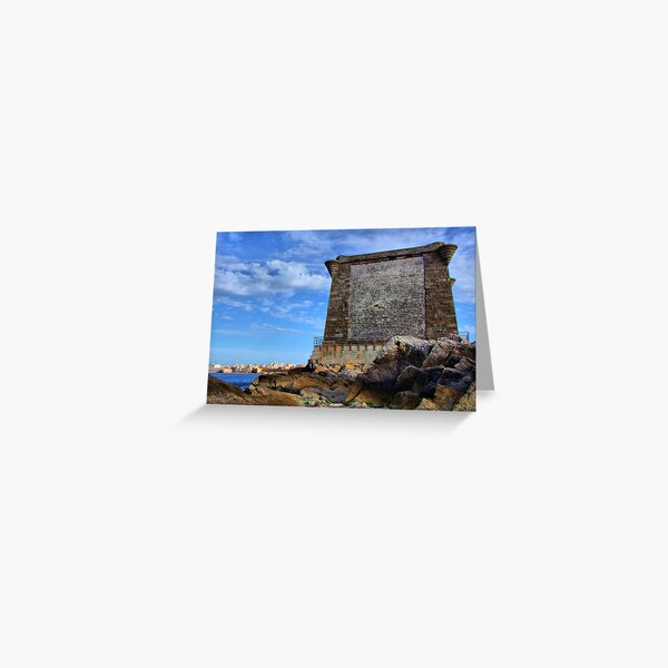 Ligny tower from the sea Greeting Card