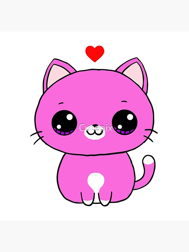  Cute Cat Kitty Kawaii Japanese Cat Pastel Pink
