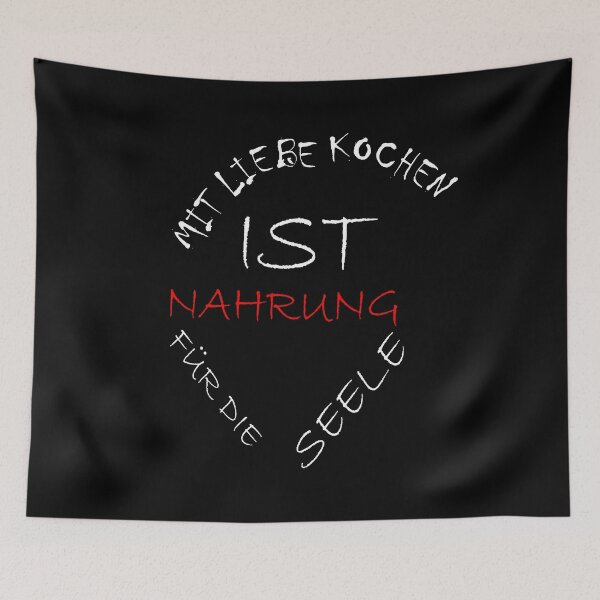 Item preview, Shirt Food for the soul loves to work designed and sold by Andreas-Jaeger.