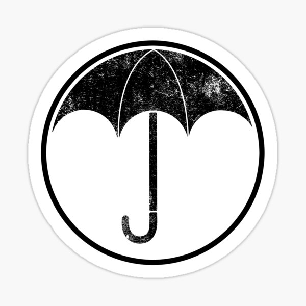 Umbrella Academy Shirt Sticker