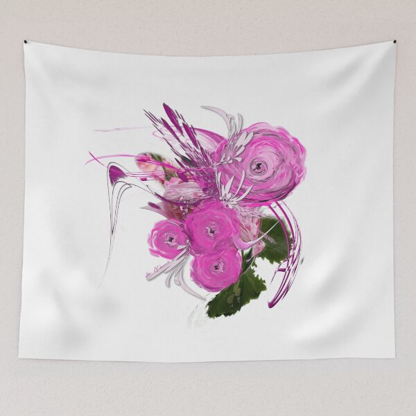 Item preview, Pink summer fantasy white by mjvision Mia Niemi designed and sold by mjvisiondesign.