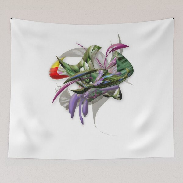 Item preview, Spring flower white by mjvision Mia Niemi designed and sold by mjvisiondesign.