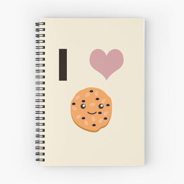 Item preview, I heart (love) Oatmeal Raisin cookies designed and sold by Hedgie Designs.