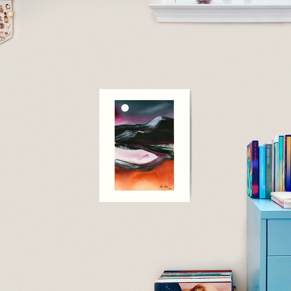 Moon Ridge Art Print