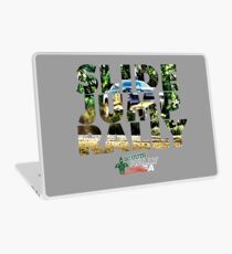 Slide Jump Rally - Colour/Grey Laptop Skin