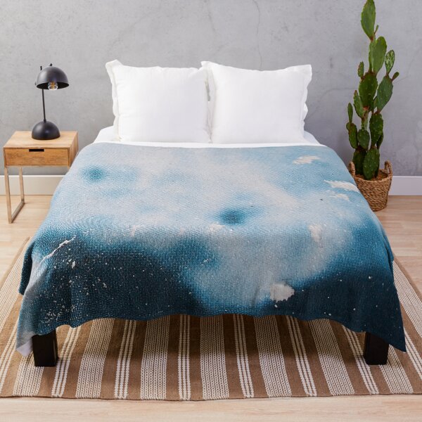 Item preview, Textura de la pared de papel rasgado en azul de invierno designed and sold by cadinera.