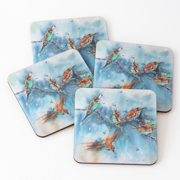 Item preview, Catching Bees designed and sold by TamrynPohlArt.