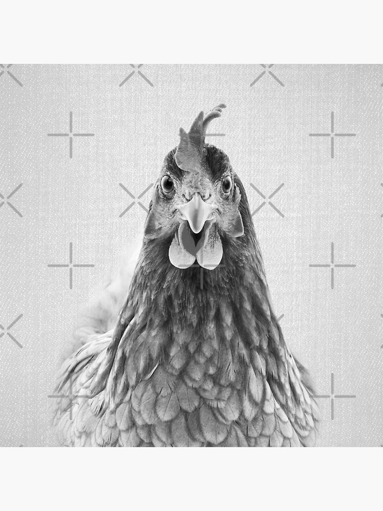 Funny Chicken Gun Glock Bok Bok Gift Art Board Print for Sale by  DadJokeDescript