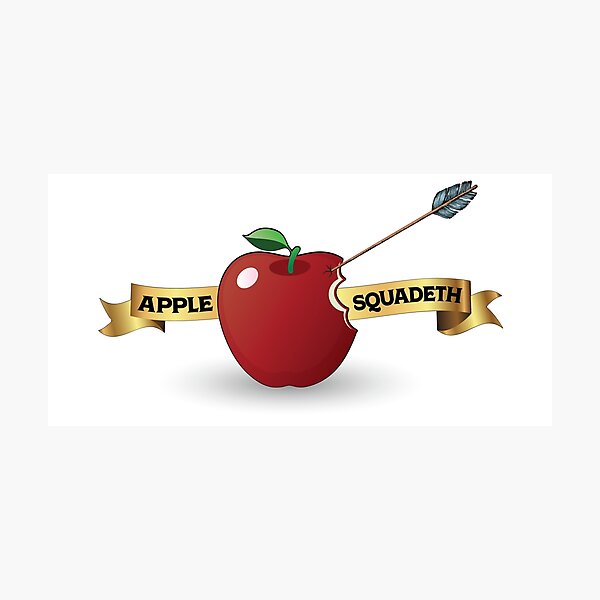 Apple Squadeth Photographic Print