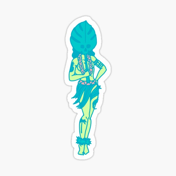 Item preview, Hula Girl Pinup Tattoo designed and sold by JamesShannon.