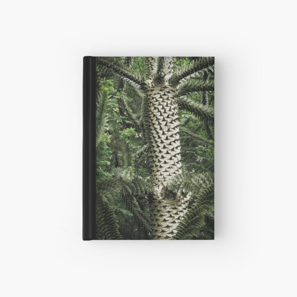 Monkey Puzzle Tree Hardcover Journal