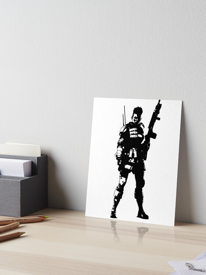 Bangalore Apex Legends Art Board Print By Shada0071 Redbubble