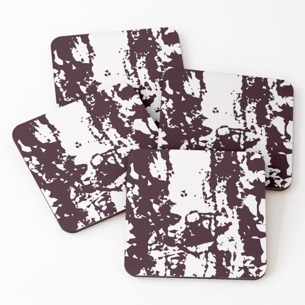 Item preview, Dark Brown White Abstraction designed and sold by SpieklyArt.