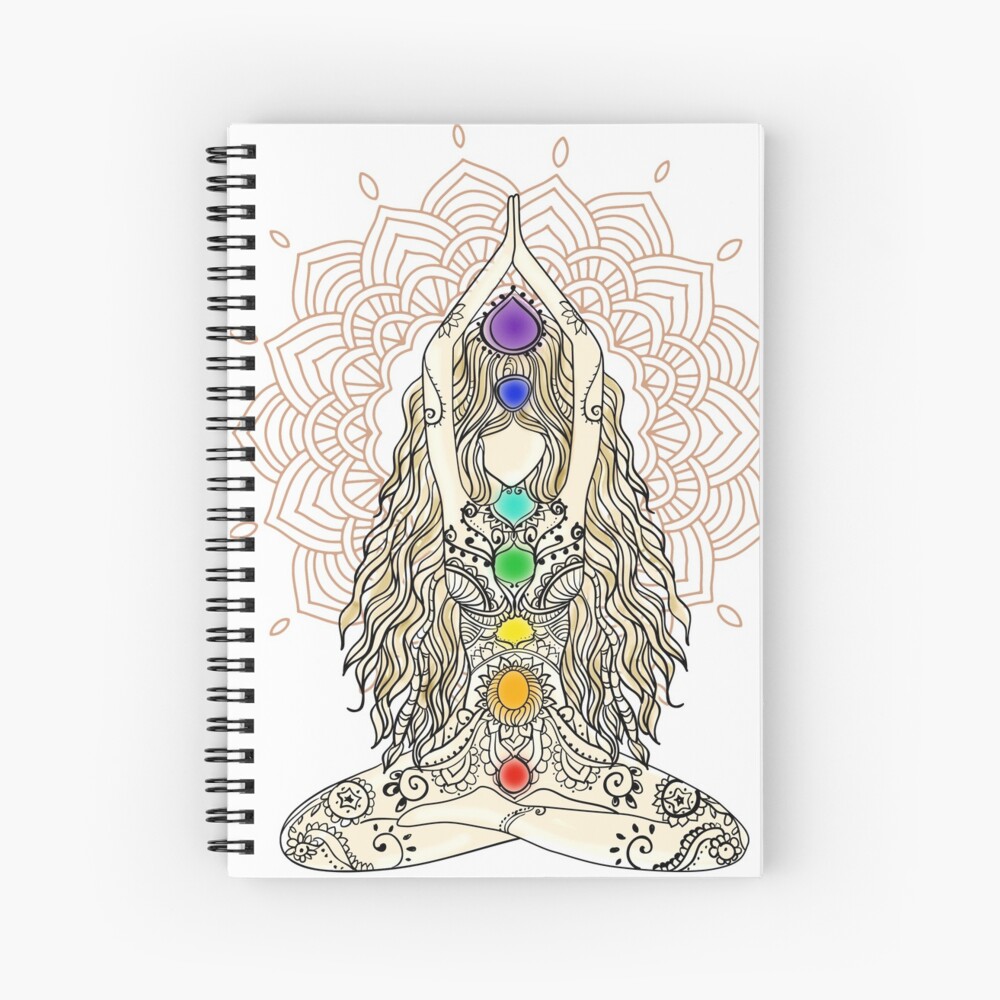 Chakra Mandala Coloring Page Stock Illustration by ©smk0473 #440699030