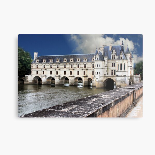 Chenonceau Castle Metal Print