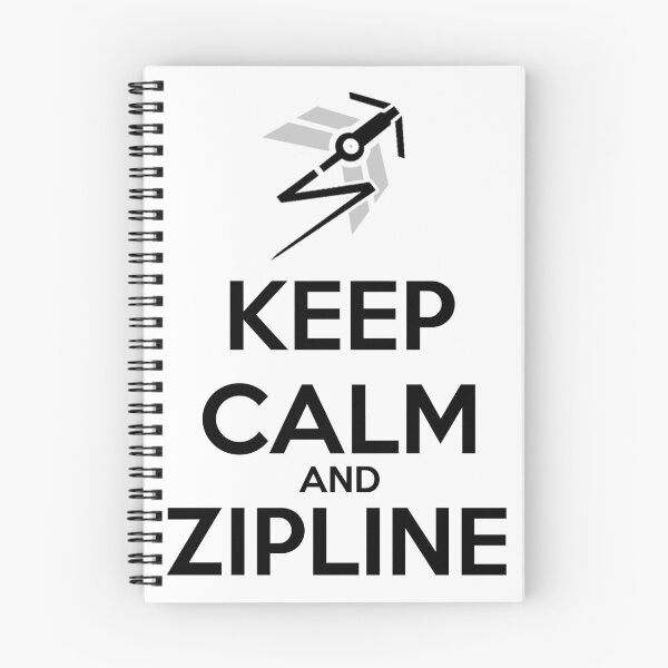 Item preview, Keep Calm and Zipline designed and sold by Shada0071.