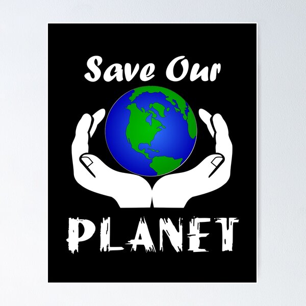 Item preview, Save our planet designed and sold by VisDesign.