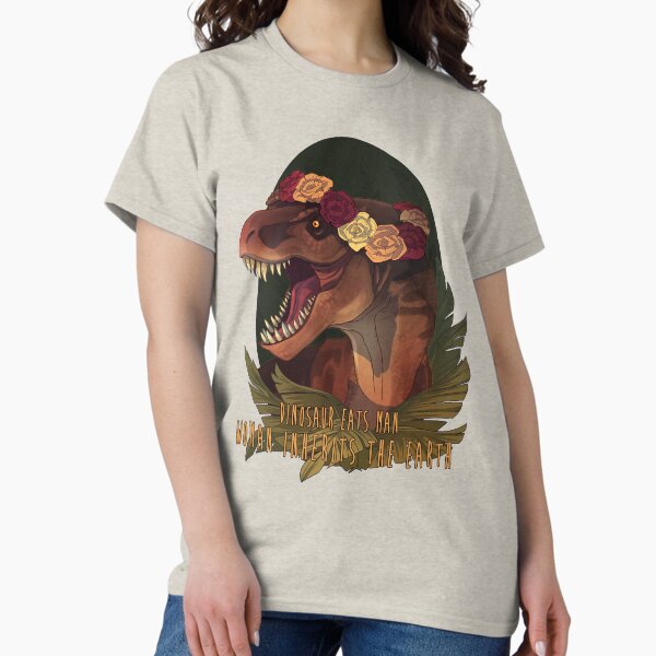 Item preview, Dinosaur Eats Man designed and sold by PencilCat.